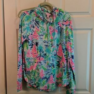 Lilly Pulizer long sleeve pullover